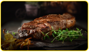 Fin & Feathers ribeye steak video preview
